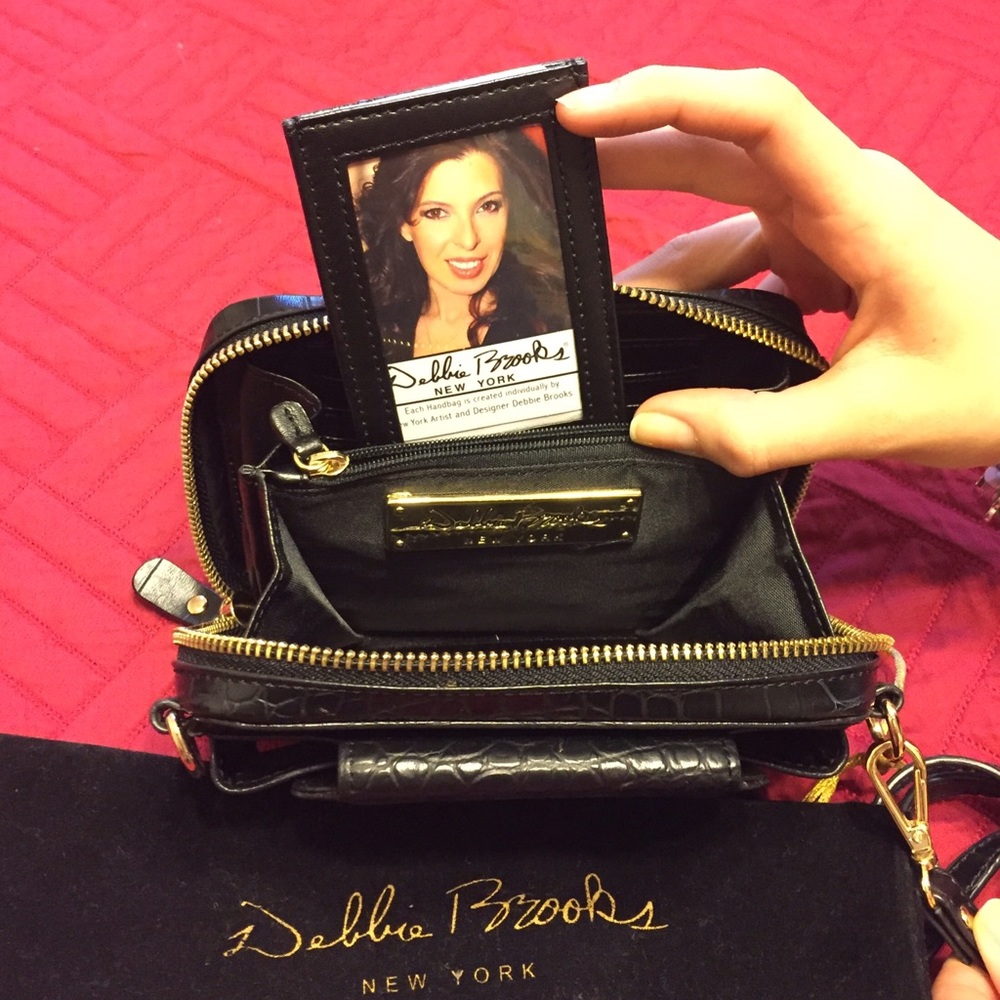 COPY - A Debbie Brooks cross body cellphone wrist…